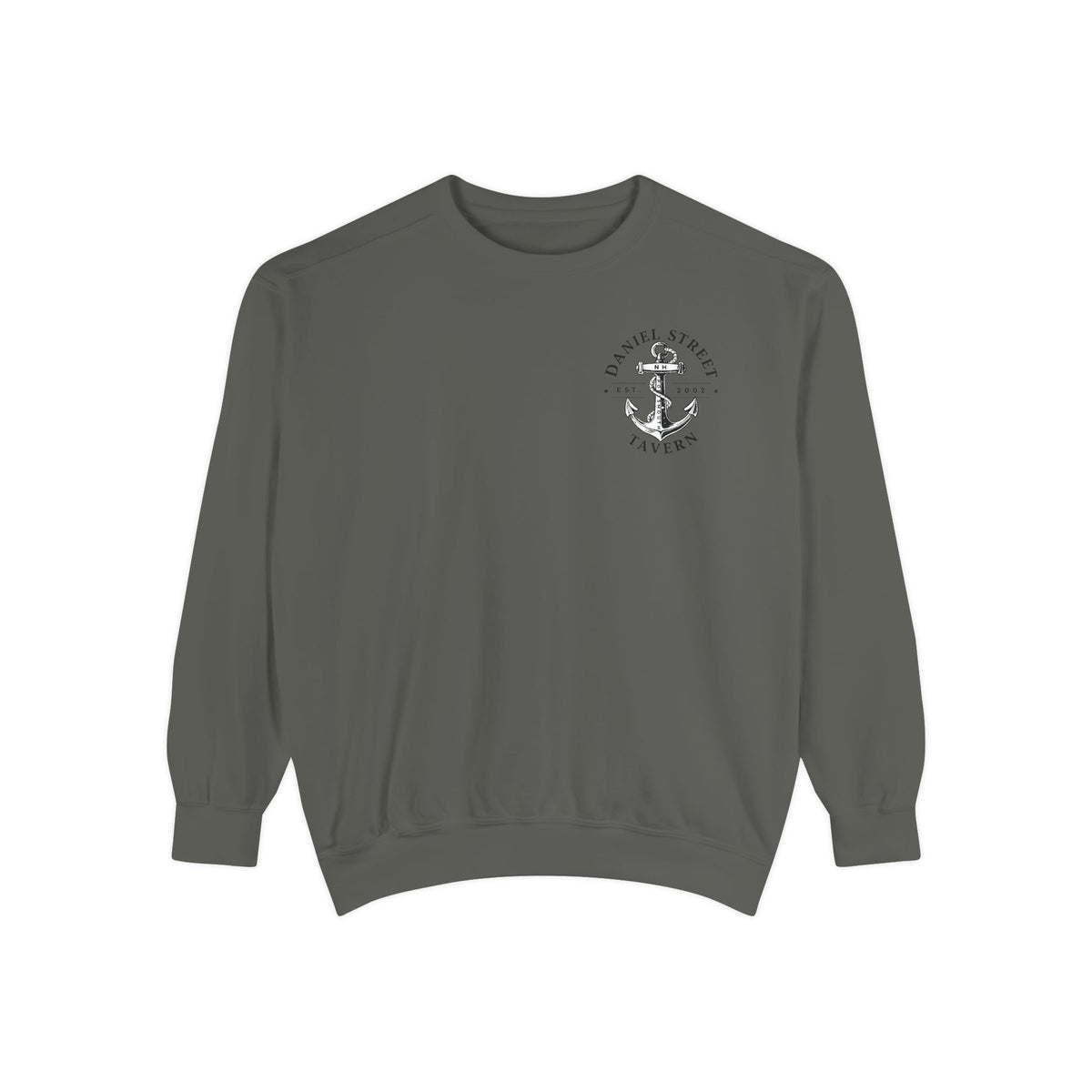 Daniel Street Tavern Sweatshirt — Vintage Ship Logo Crewneck