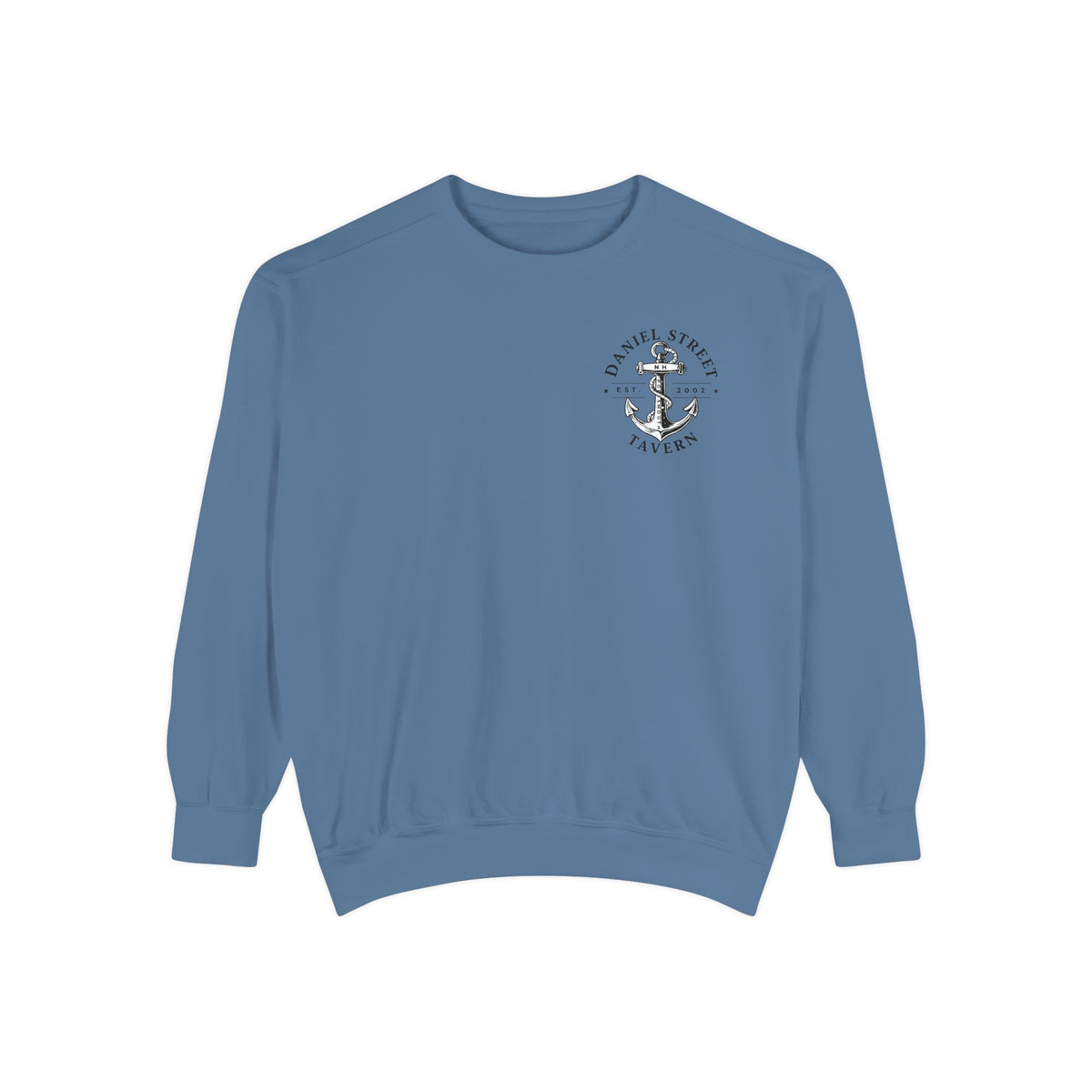 Daniel Street Tavern Sweatshirt — Vintage Ship Logo Crewneck