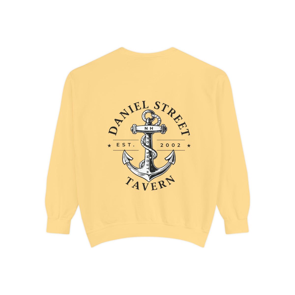 Daniel Street Tavern Sweatshirt — Vintage Ship Logo Crewneck