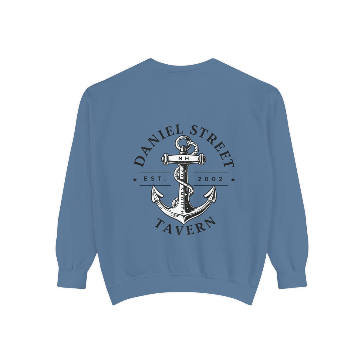 Daniel Street Tavern Sweatshirt — Vintage Ship Logo Crewneck