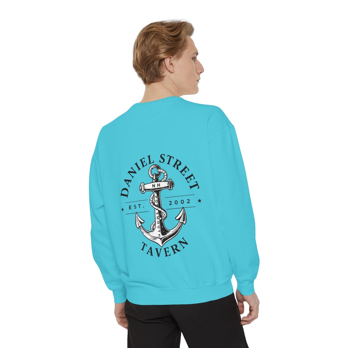 Daniel Street Tavern Sweatshirt — Vintage Ship Logo Crewneck