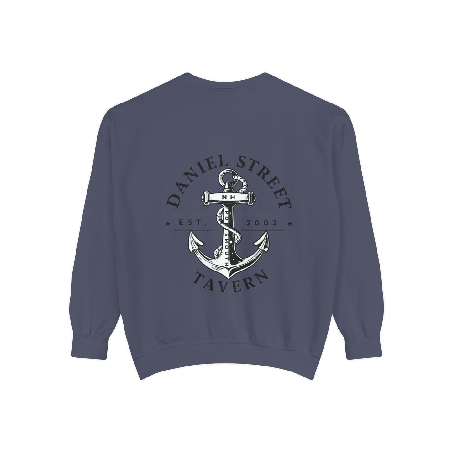 Daniel Street Tavern Sweatshirt — Vintage Ship Logo Crewneck