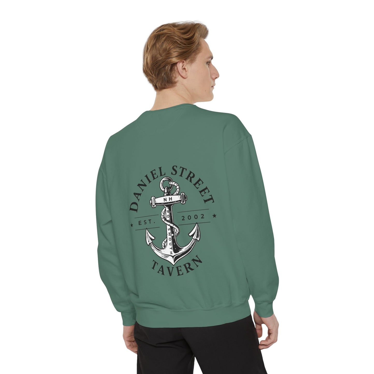 Daniel Street Tavern Sweatshirt — Vintage Ship Logo Crewneck