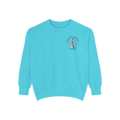 Daniel Street Tavern Sweatshirt — Vintage Ship Logo Crewneck