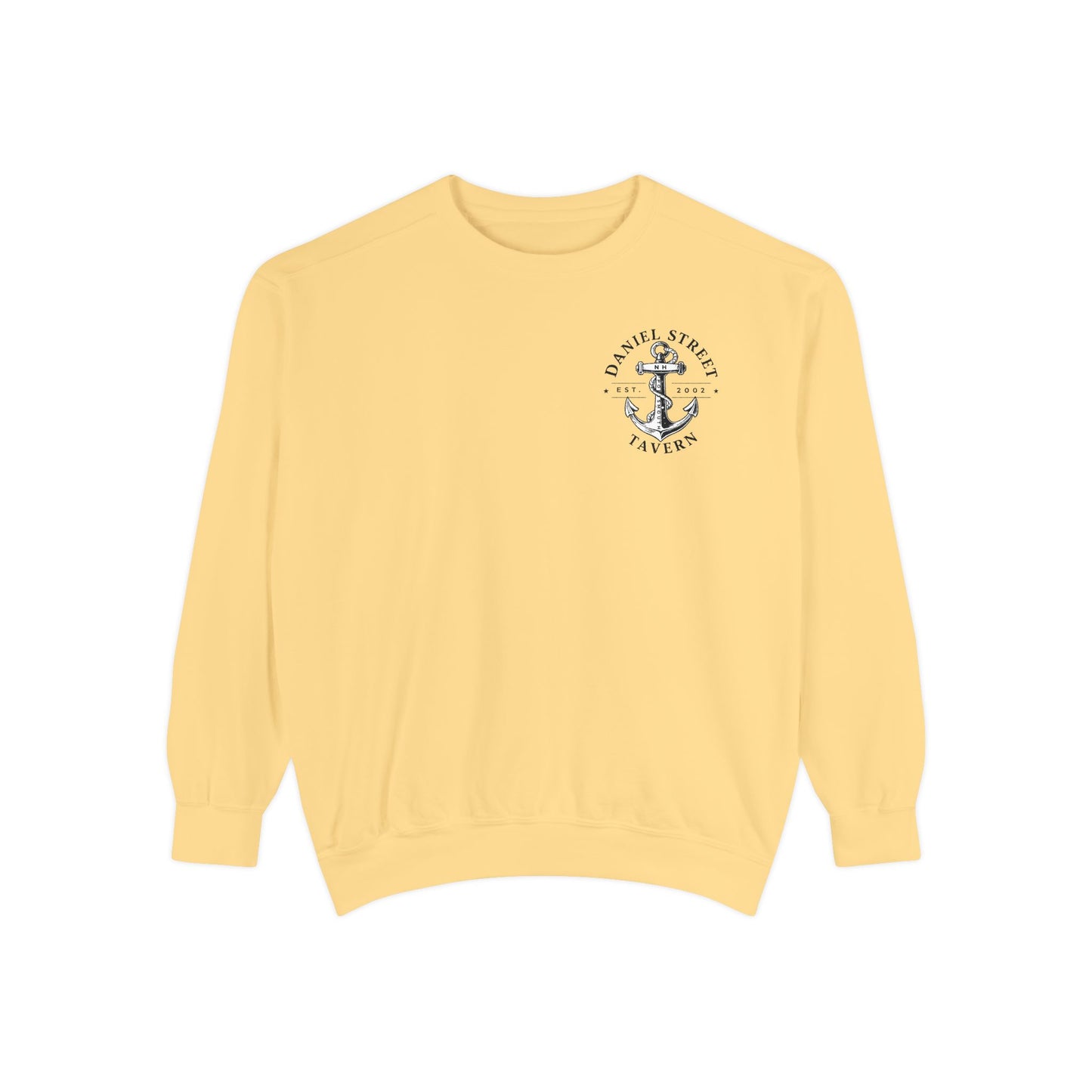 Daniel Street Tavern Sweatshirt — Vintage Ship Logo Crewneck
