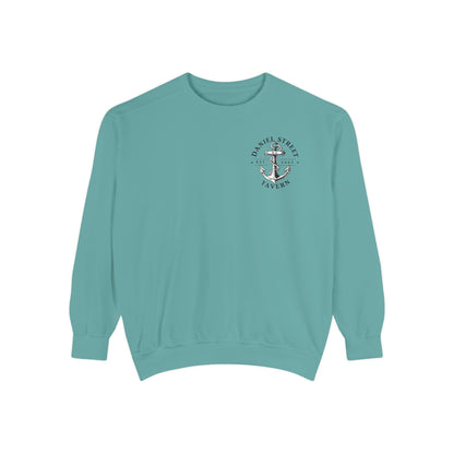 Daniel Street Tavern Sweatshirt — Vintage Ship Logo Crewneck