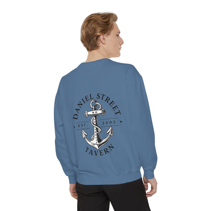 Daniel Street Tavern Sweatshirt — Vintage Ship Logo Crewneck