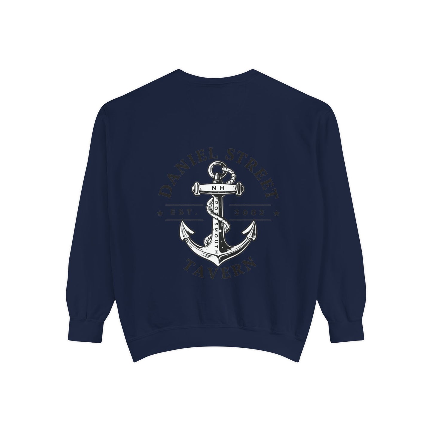 Daniel Street Tavern Sweatshirt — Vintage Ship Logo Crewneck