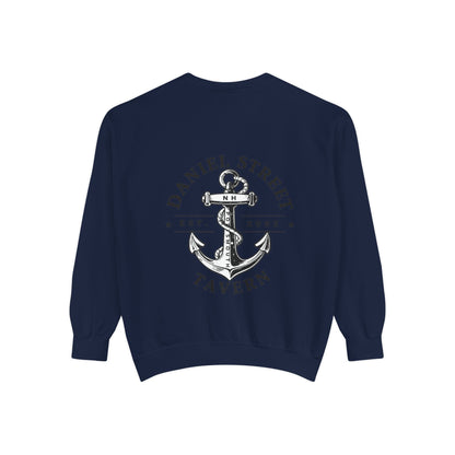 Daniel Street Tavern Sweatshirt — Vintage Ship Logo Crewneck