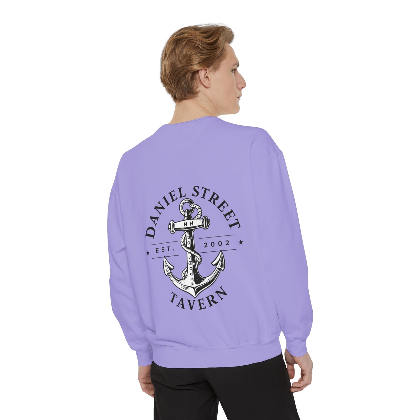Daniel Street Tavern Sweatshirt — Vintage Ship Logo Crewneck