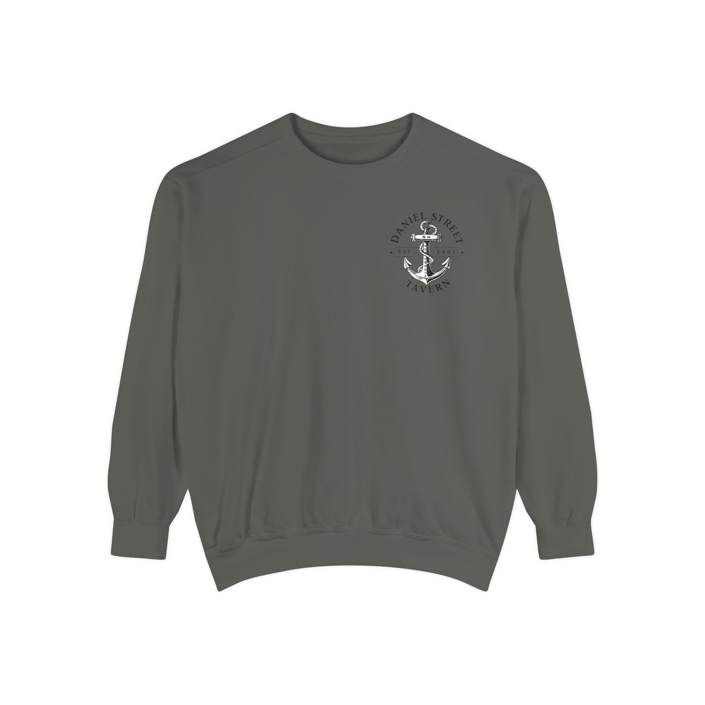 Daniel Street Tavern Sweatshirt — Vintage Ship Logo Crewneck