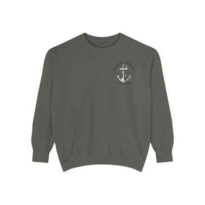 Daniel Street Tavern Sweatshirt — Vintage Ship Logo Crewneck
