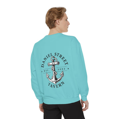 Daniel Street Tavern Sweatshirt — Vintage Ship Logo Crewneck