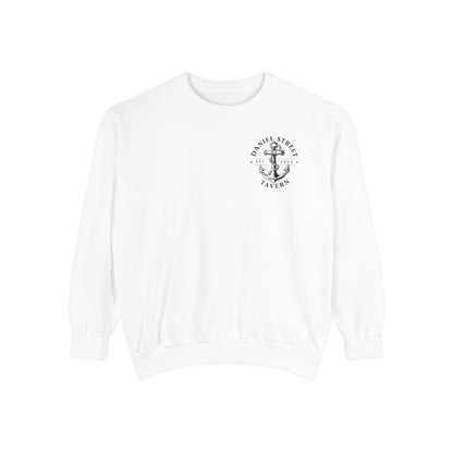 Daniel Street Tavern Sweatshirt — Vintage Ship Logo Crewneck