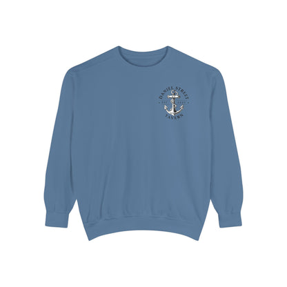 Daniel Street Tavern Sweatshirt — Vintage Ship Logo Crewneck