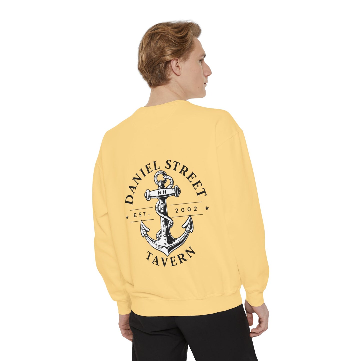 Daniel Street Tavern Sweatshirt — Vintage Ship Logo Crewneck