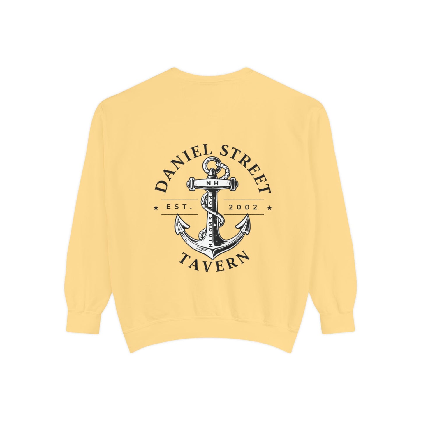 Daniel Street Tavern Sweatshirt — Vintage Ship Logo Crewneck