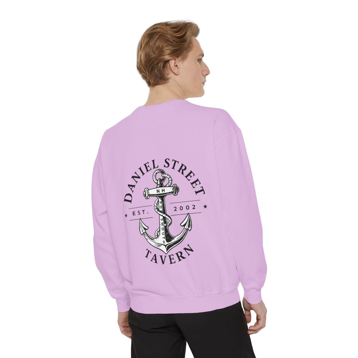 Daniel Street Tavern Sweatshirt — Vintage Ship Logo Crewneck