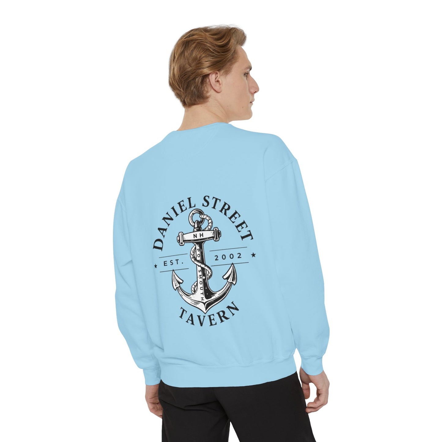 Daniel Street Tavern Sweatshirt — Vintage Ship Logo Crewneck