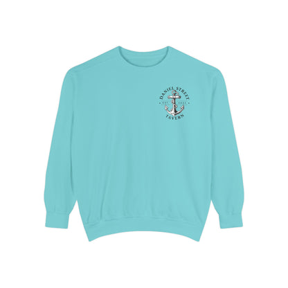 Daniel Street Tavern Sweatshirt — Vintage Ship Logo Crewneck