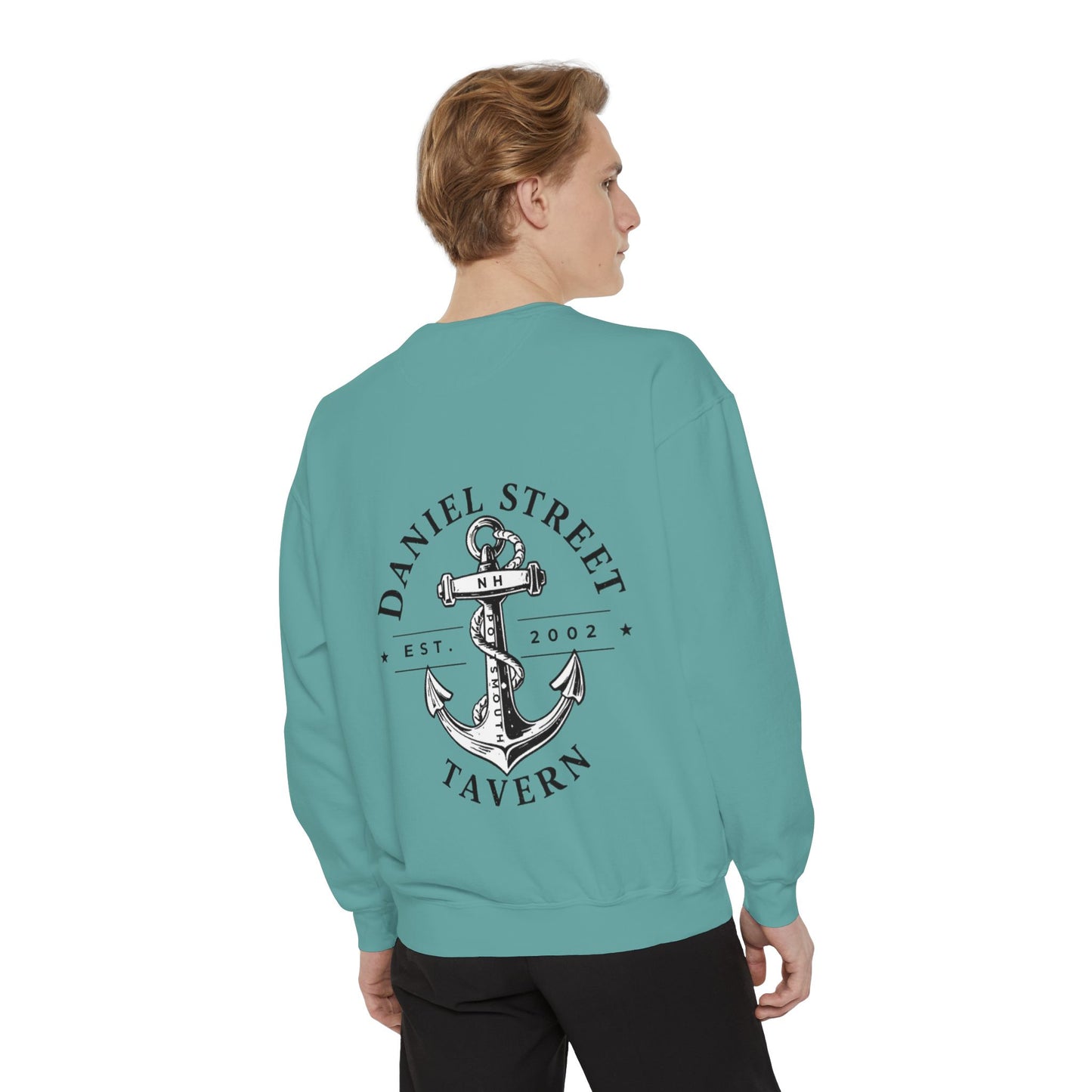 Daniel Street Tavern Sweatshirt — Vintage Ship Logo Crewneck