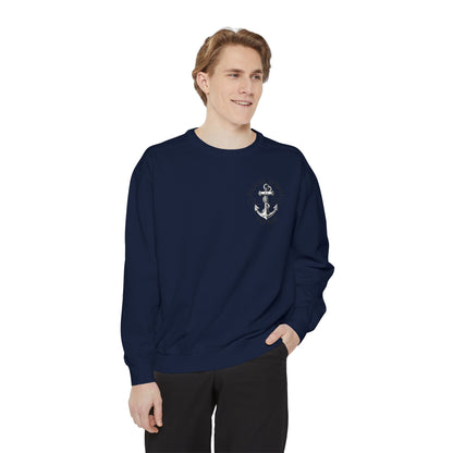 Daniel Street Tavern Sweatshirt — Vintage Ship Logo Crewneck