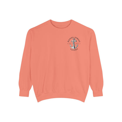 Daniel Street Tavern Sweatshirt — Vintage Ship Logo Crewneck