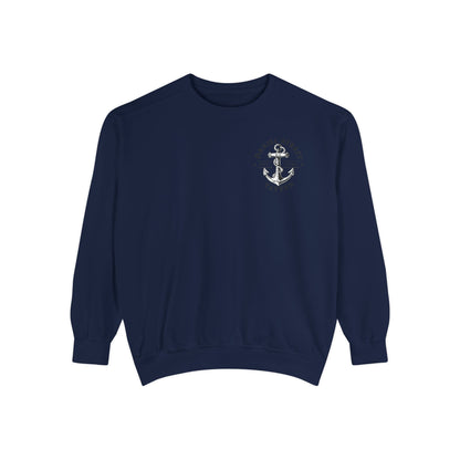 Daniel Street Tavern Sweatshirt — Vintage Ship Logo Crewneck
