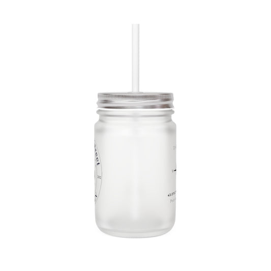 Personalized Mason Jar Cup with Straw - Perfect for Home, Parties, and Gifts