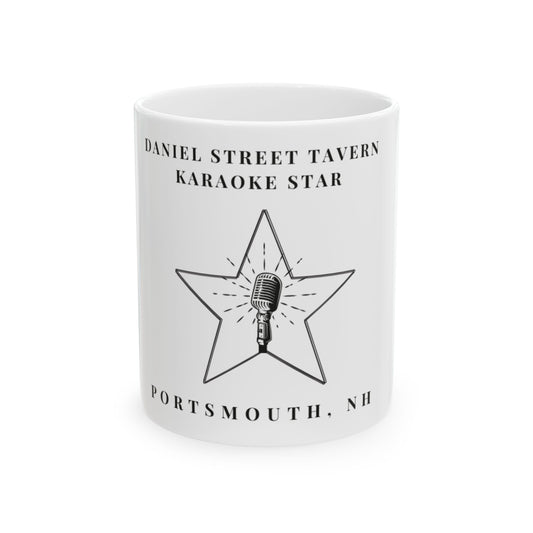 Personalized Karaoke Star Ceramic Mug – Perfect Gift for Music Lovers