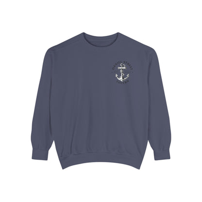 Daniel Street Tavern Sweatshirt — Vintage Ship Logo Crewneck