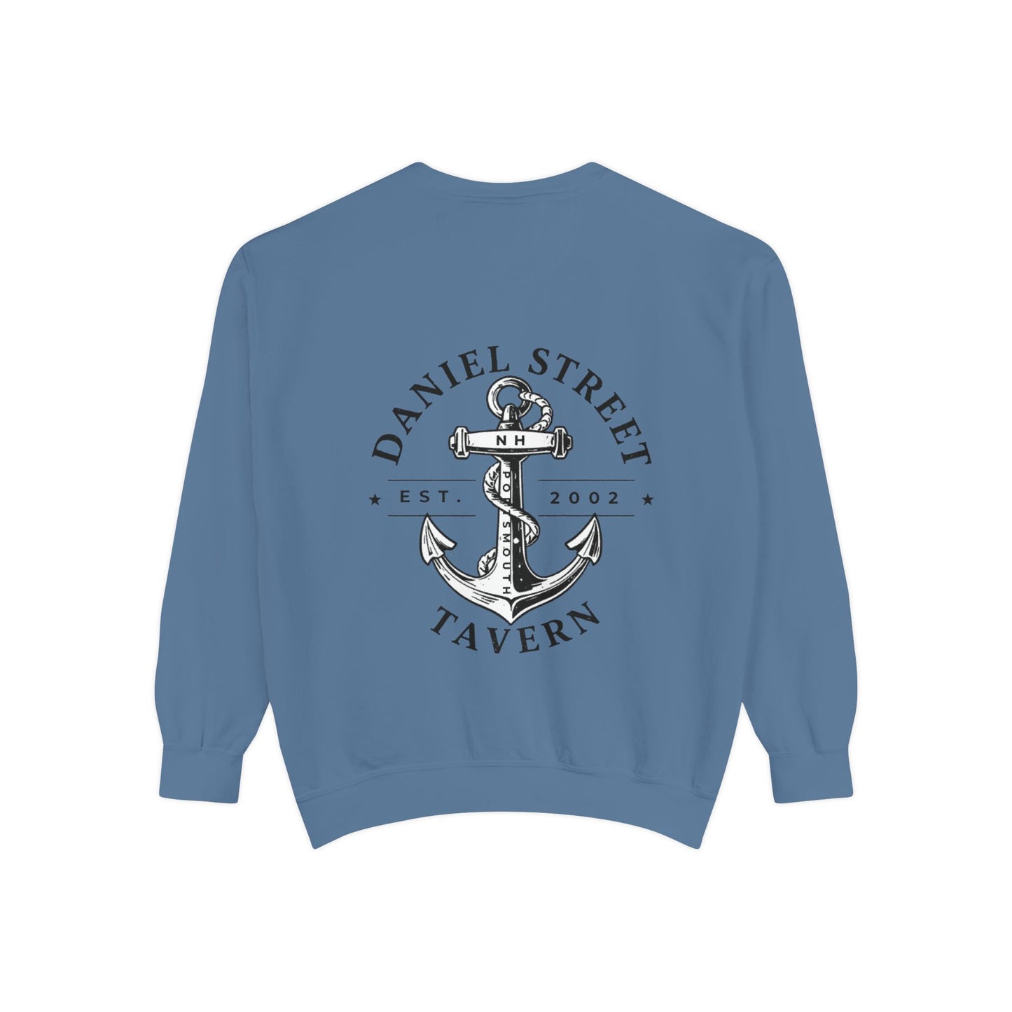 Daniel Street Tavern Sweatshirt — Vintage Ship Logo Crewneck