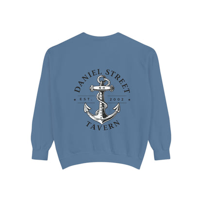 Daniel Street Tavern Sweatshirt — Vintage Ship Logo Crewneck